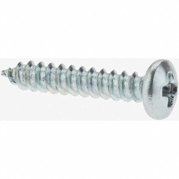 Sheet Metal Screw: #4, Pan Head, Phillips
