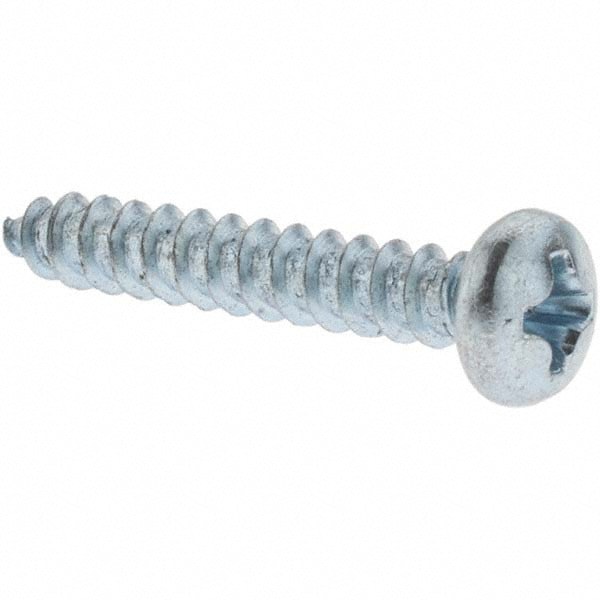 Sheet Metal Screw: #6, Pan Head, Phillips