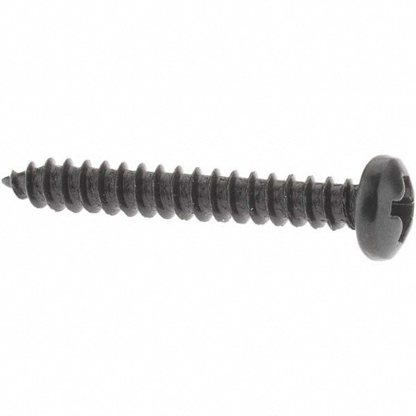 Sheet Metal Screw: #6, Pan Head, Phillips