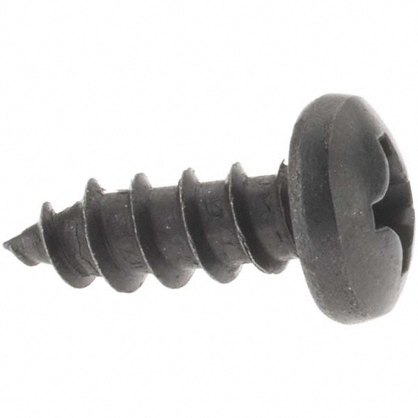 Sheet Metal Screw: #12, Pan Head, Phillips