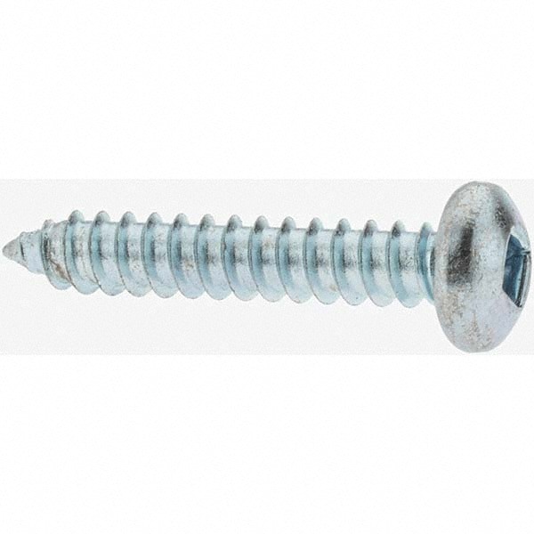 Sheet Metal Screw: #12, Pan Head, Square