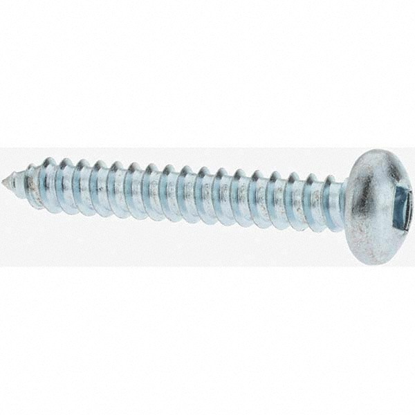 Sheet Metal Screw: #12, Pan Head, Square