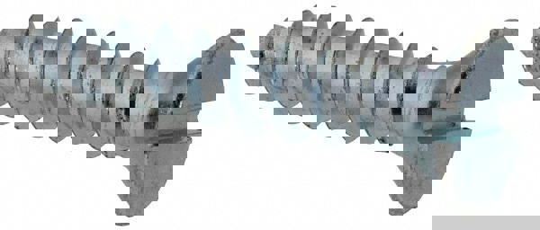 Sheet Metal Screw: #10, Flat Head, Slotted