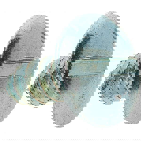 Sheet Metal Screw: #10, Oval Head, Slotted