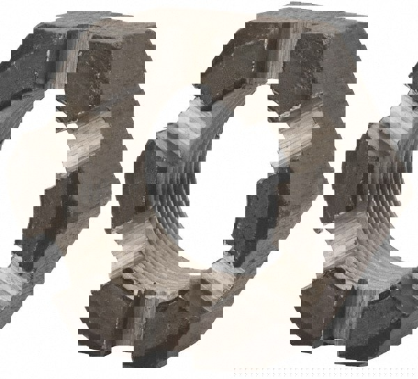 Hex Lock Nut: 1-1/8-12, Grade 2 Steel, Uncoated