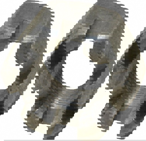 Hex Lock Nut: 5/8-18, Grade 2 Steel, Uncoated