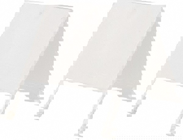 Bin Label Holder: Use with Quantum Storage Systems - Stack Nest Totes, Clear