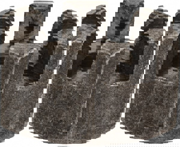 Hex Lock Nut: 3/8-16, Grade 2 Steel, Uncoated