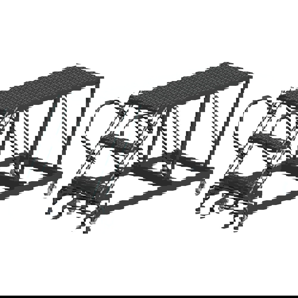 3-Step Steel Platform: 800 lb Capacity, 36