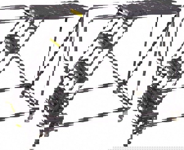 Steel Rolling Ladder: 4 Step