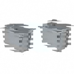 Polyethylene Storage Tote: 75 lb Capacity