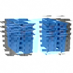 Polyethylene Storage Tote: 75 lb Capacity