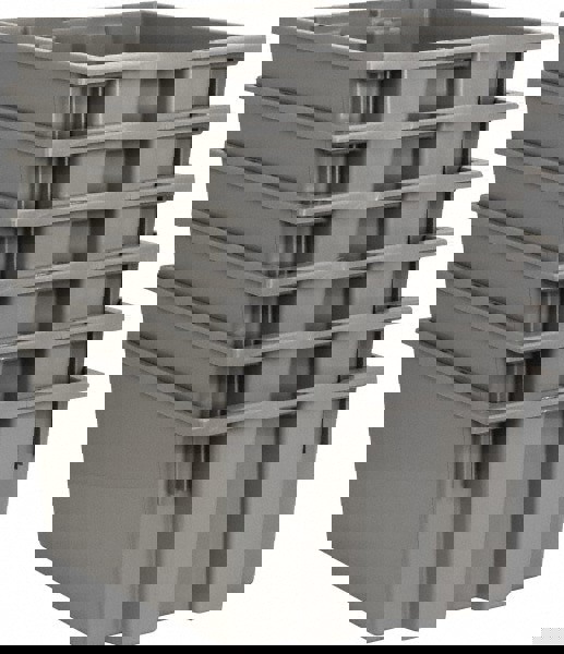 Polyethylene Storage Tote: 75 lb Capacity