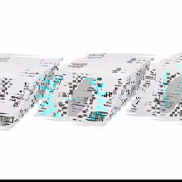 Paper Towels: Hard Roll, 6 Rolls, 1 Ply, White