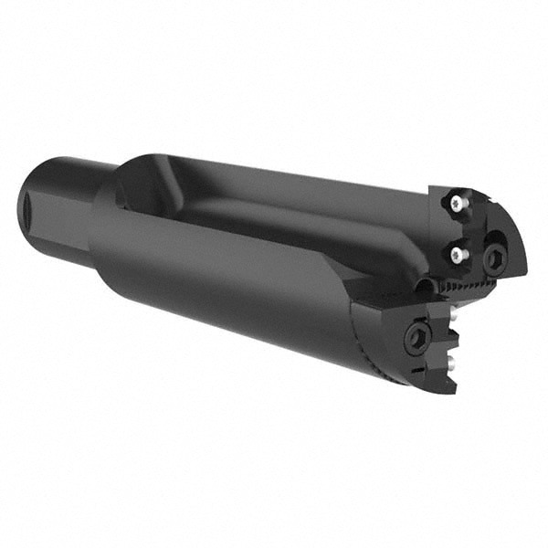 136.5mm Max Drill Depth, 2.2xD, 55.9mm Diam, Indexable Insert Drill