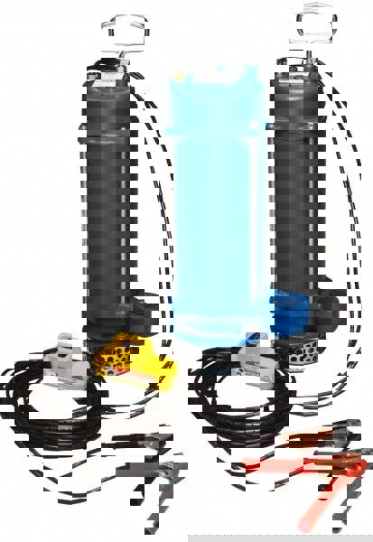 Submersible Pump: 30 Amp Rating, 12V, Non-Automatic