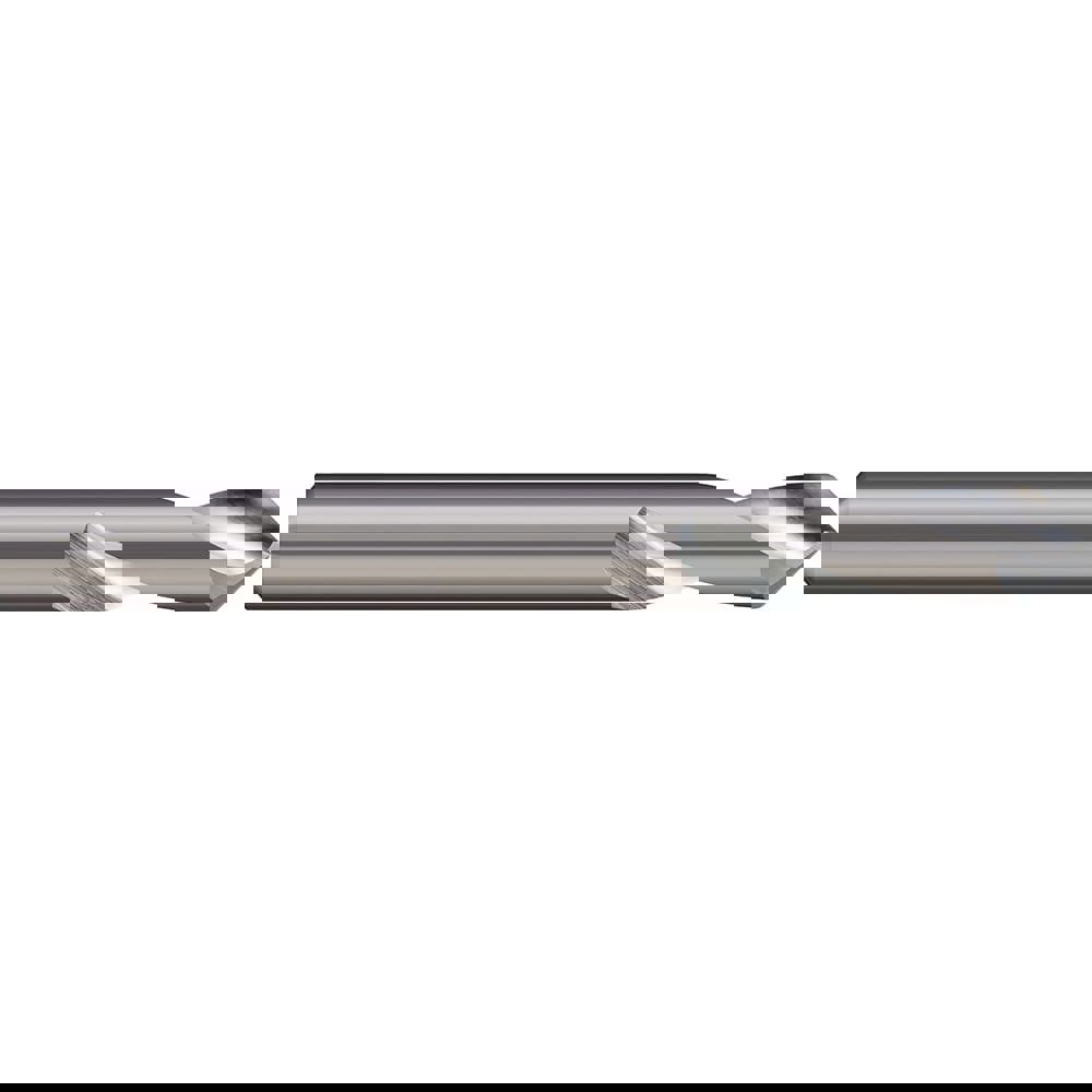 Spotting Drills; Drill Point Angle: 82 ; Cutting Diameter (Decimal Inch): 0.1875 ; Overall Length (Inch): 2 ; Tool Material: Solid Carbide ; Coating/Finish: Bright/Uncoated ; Single/Double Ended: Single