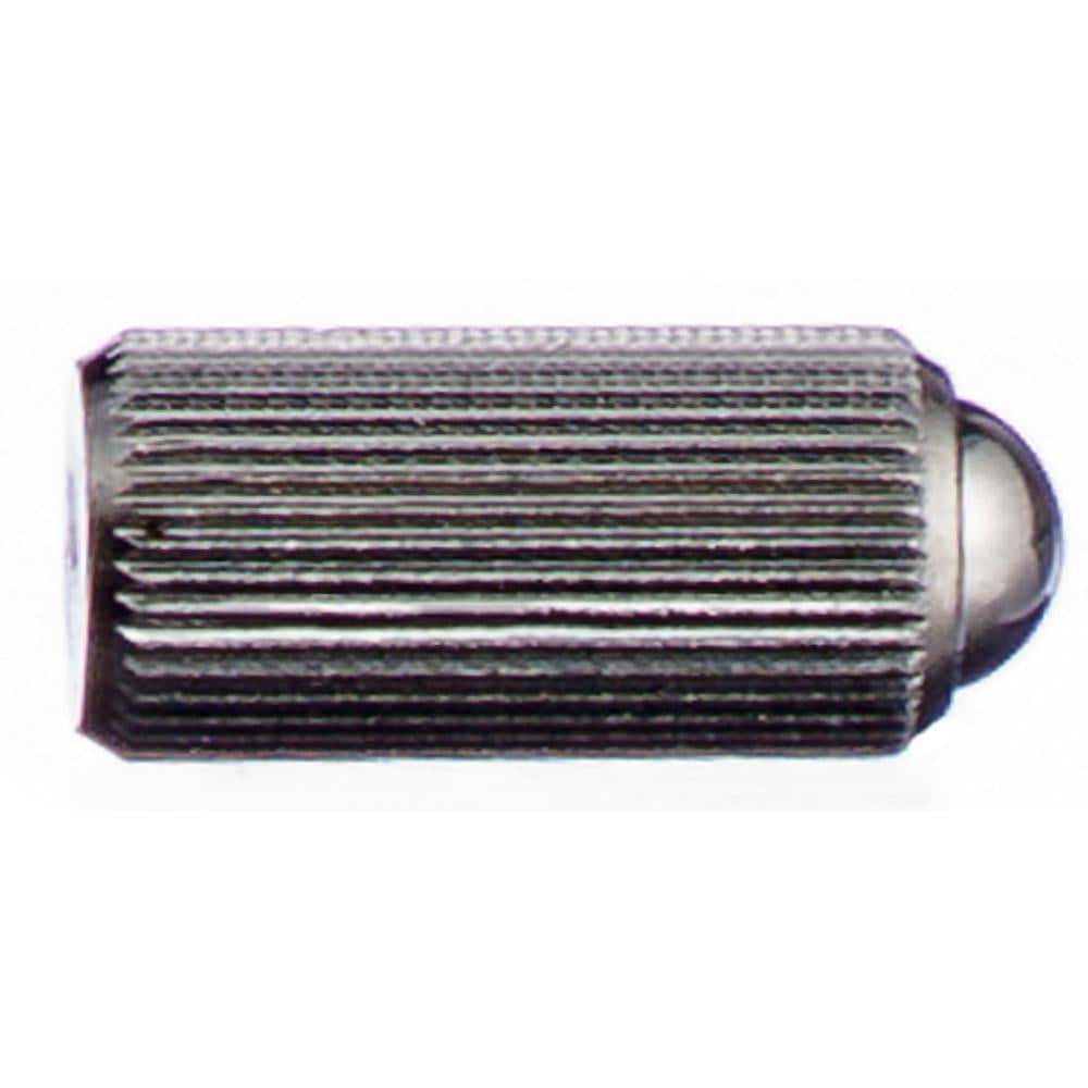 Press-Fit Ball Plungers; Body Diameter (Decimal Inch): 0.2540 ; Body Length (Decimal Inch): 0.5200 ; Body Material: Stainless Steel ; Ball Material: Stainless Steel ; Ball Diameter (Decimal Inch): 0.1880 ; Tolerance (Decimal Inch): +/-.010