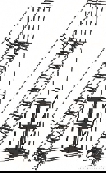 10-Step Steel Step Ladder: 133