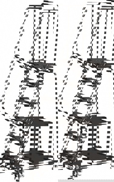 6-Step Steel Step Ladder: 93