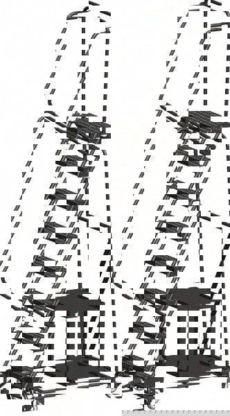 8-Step Steel Step Ladder: 113
