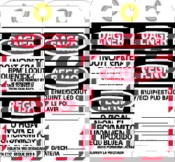 Lockout Tag: Rectangle, 6