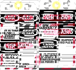 Lockout Tag: Rectangle, 3