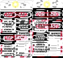 Lockout Tag: Rectangle, 3