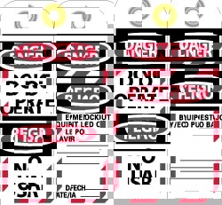 Lockout Tag: Rectangle, 3