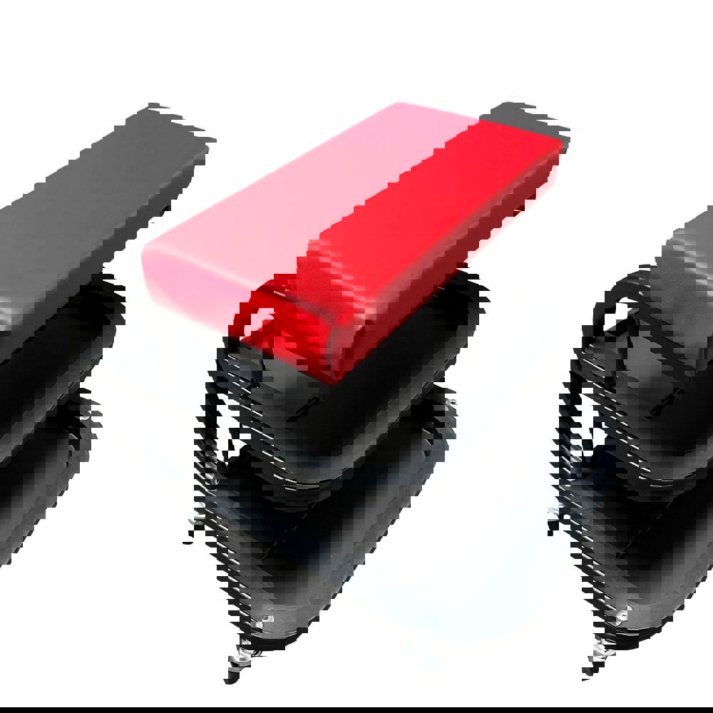 400 Lb Capcity, 4 Wheel Creeper Seat wit