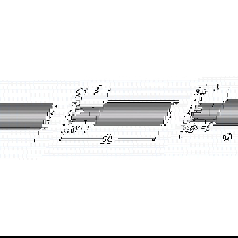 Single Profile Thread Mill: #2-56 to #2-