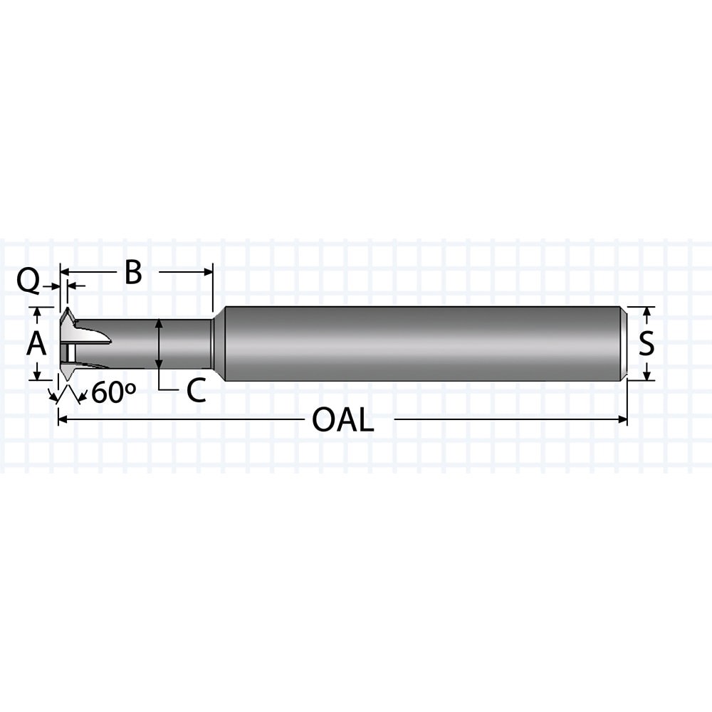 Single Profile Thread Mill: #2-56 to #2-80, 56 to 80 TPI, Internal & External, 3 Flutes, Solid Carbide