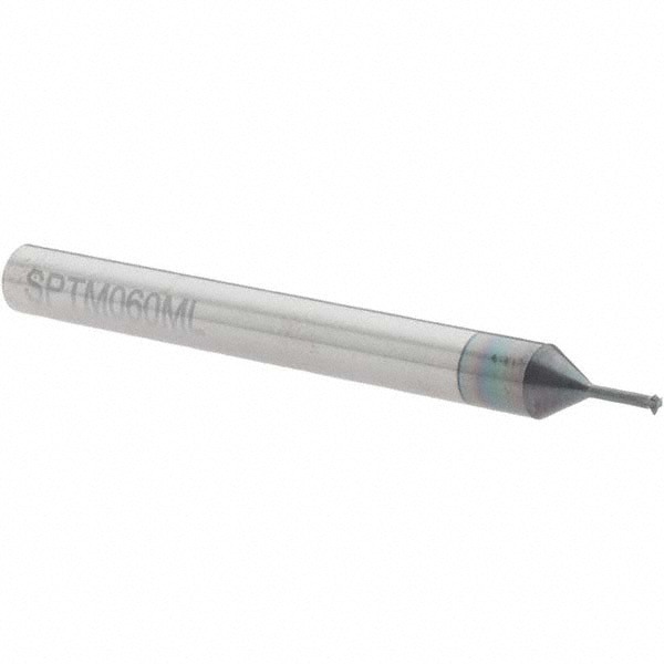 Single Profile Thread Mill: #2-56 to #2-80, 56 to 80 TPI, Internal & External, 3 Flutes, Solid Carbide
