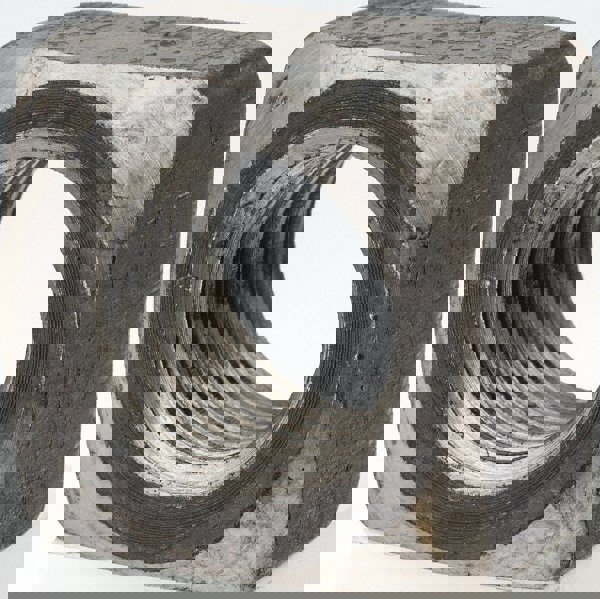 1-1/8-7 Steel Square Nut