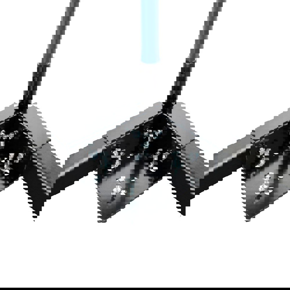 Framing Pipe Fittings & Connectors; Product Type: Square Pipe Corner Plate ; Material: Steel ; Compatible Pipe Shape: Square ; Coating/Finish: Electroplated ; ESD: No ; UNSPSC Code: 40175300