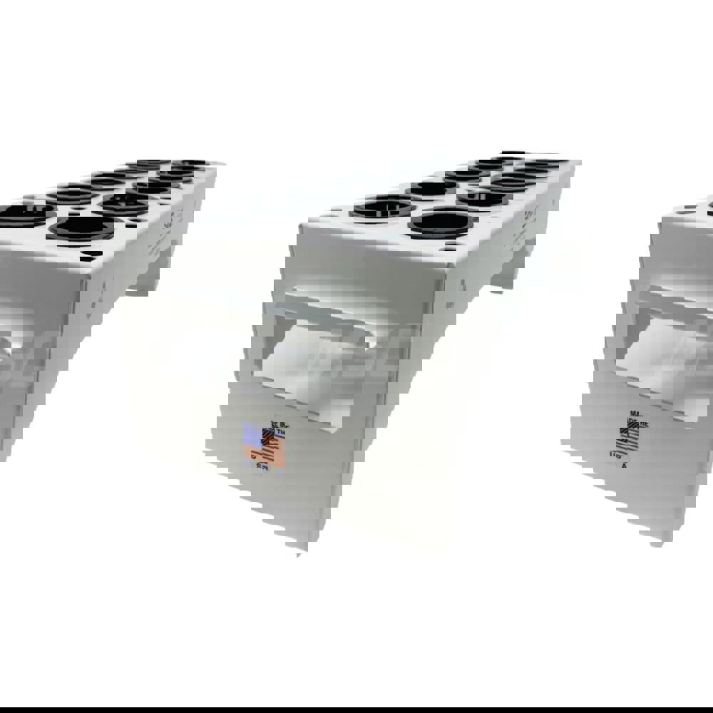 CNC Storage Racks; Rack Type: Benchtop ; Tool Type: CNC Tool Holder ; Load Capacity: 26 ; Overall Height: 5in ; Color: White ; Width (Inch): 7