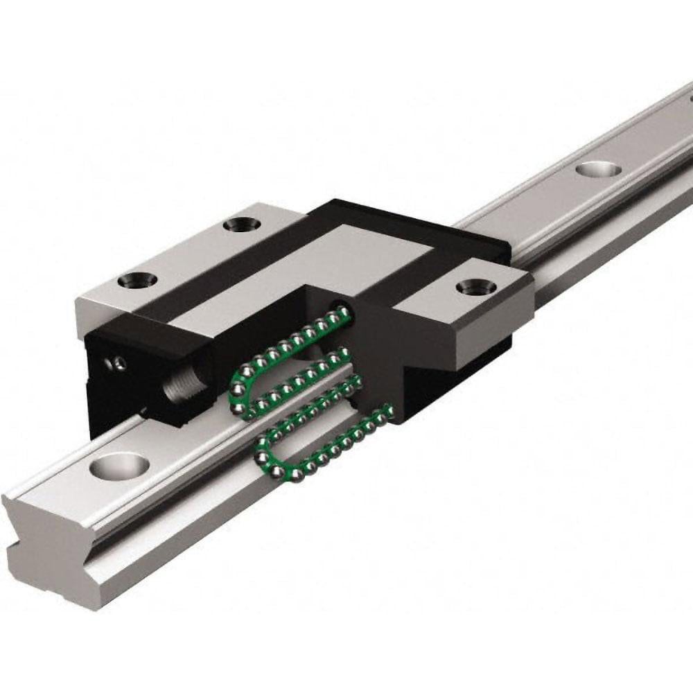 57mm L x 52mm W x 19.5mm H, 26mm Transverse Hole Spcg, 41mm Lateral Hole Spcg, Horizontal Mount Radial SR Block