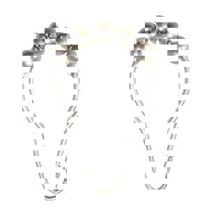 SHWR RNG W/ DECO BALLS BN 12 PK