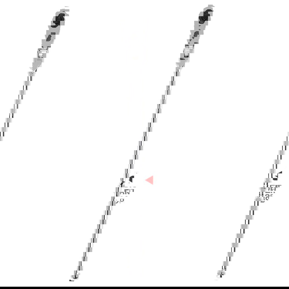 1/2 Inch Drive x 14 Inch Flex Head Quick-Release Bent Handle Ratchet