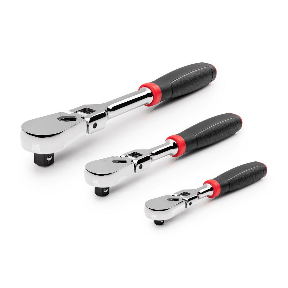 3-pc. Flex Comfort Grip Ratchet Set (1/4, 3/8, 1/2 in.)