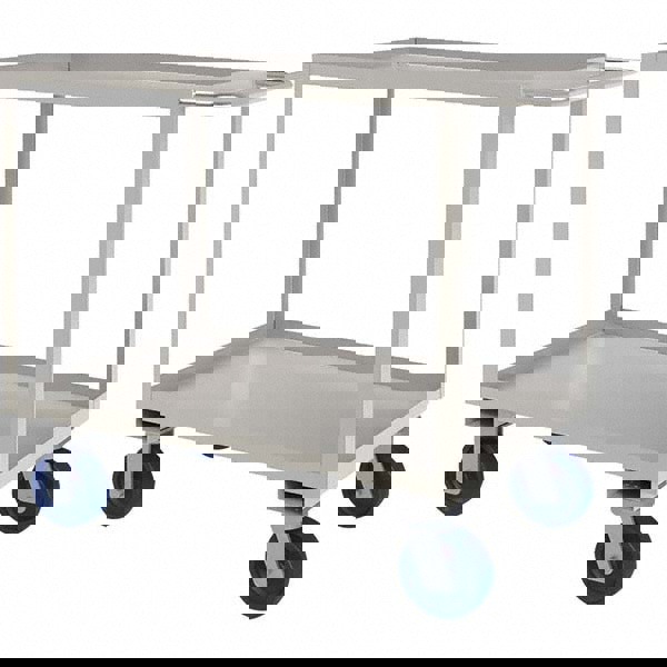 Mobile Utility Cart: Silver
