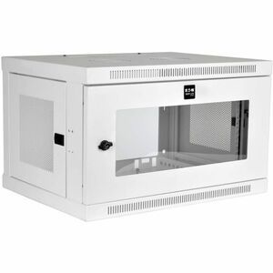 6U WALL MOUNT RACK ENCLOSURE CABINET WHI