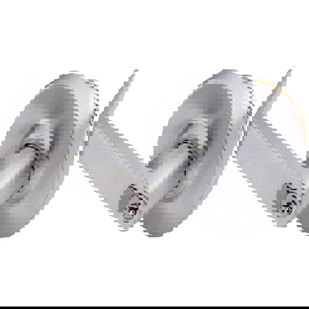 Trim; Trim Type: Nightlatch Lever ; For Use With: Arrow Exit Device Trim ; Material: Metal ; Finish/Coating: Satin Chrome