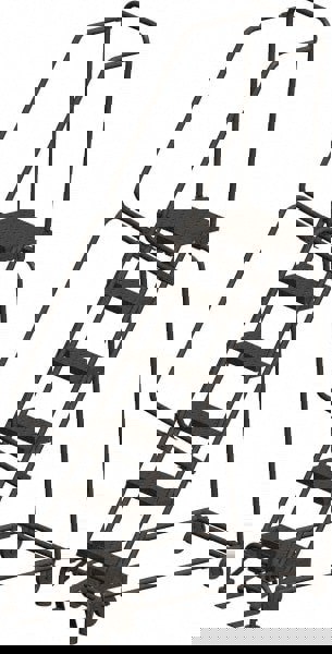 6-Step Stainless Steel Step Ladder: 93