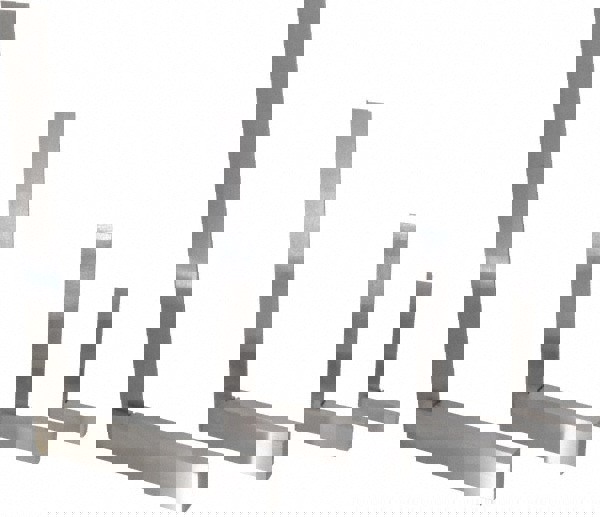 4 Piece, 3, 4, 6-9/32, 8-1/4 Inch Base Length, 4, 6, 9, 12 Inch Blade Length, Square Set