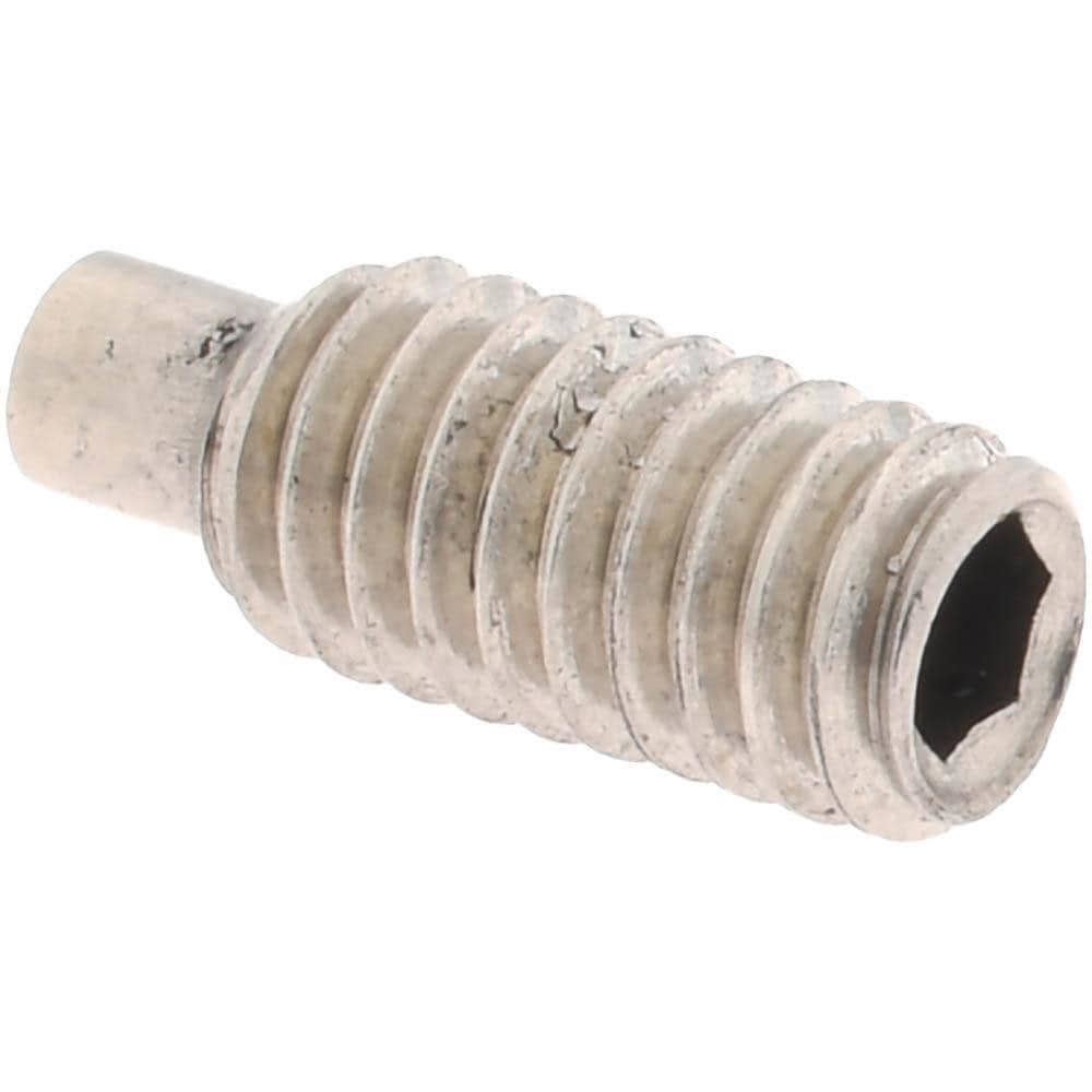 Set Screw: M4 x 0.70 x 10 mm, Dog Point, Stainless Steel, Grade 18-8 & Austenitic Grade A2