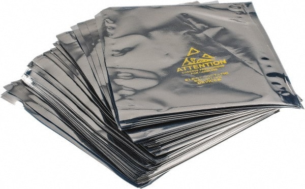 Clear Metalized Static Shield Bag: 3 mil Thick, 6