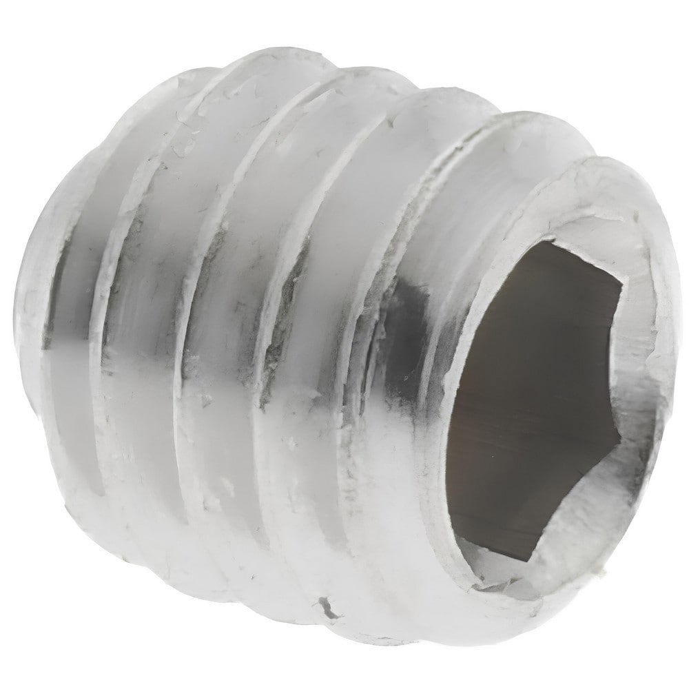 Set Screw: M3 x 0.50 x 3 mm, Cup Point, Stainless Steel, Grade 18-8 & Austenitic Grade A2