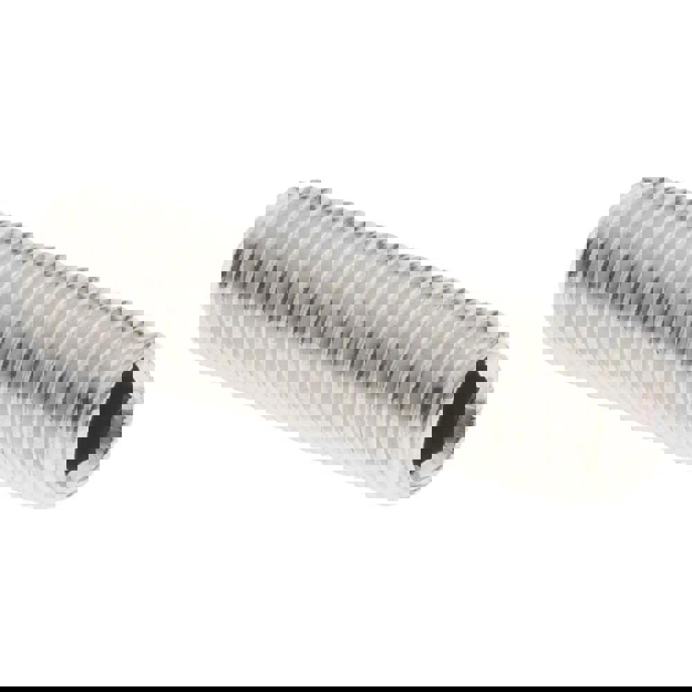 Set Screw: M3 x 0.50 x 10 mm, Cup Point, Stainless Steel, Grade 18-8 & Austenitic Grade A2