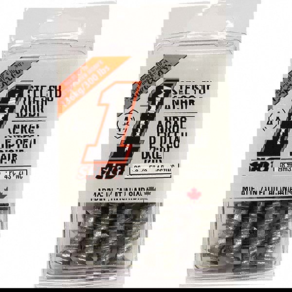 Drywall & Hollow Wall Anchors; Number Of Pieces: 4 ; Overall Length (Inch): 3-1/2 ; Anchor Material: Zinc ; Maximum Thickness (Inch): 8/25 ; Maximum Load Capacity: 300.0lb ; Screw Size: #8-10